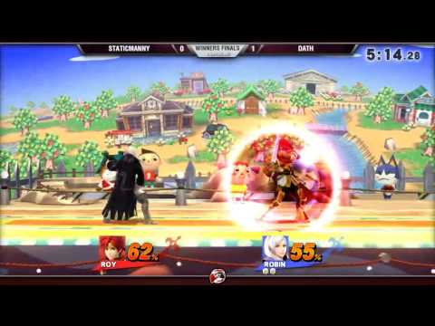 Vitality Singles 7/30/16 - Winners Finals - StaticManny (Sonic/Roy) vs. Dath (Robin) - Smash 4