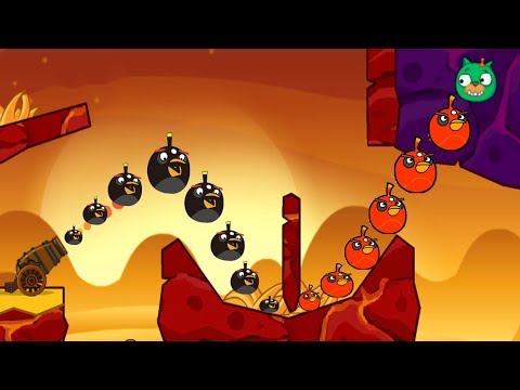 Angry Birds Cannon Birds 4 - FIGHT THE MAP VERSION HELL !
