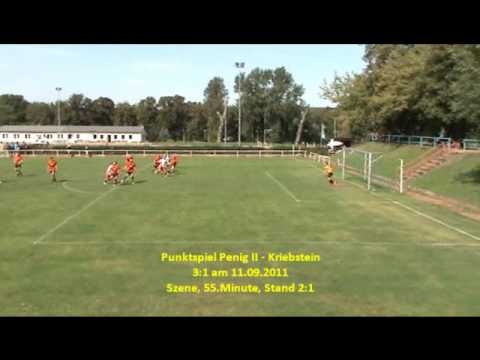 Punktspiel Penig II - Kriebstein 3:1 am 11.09.2011