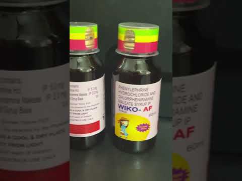 Phenylephrine Hydrochloride And Chlorpheniramine Maleate Syrup IP, For Hospital