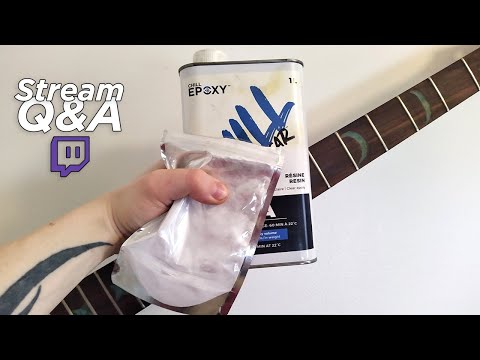Stream Q&A #20: Resin & Powder Inlays