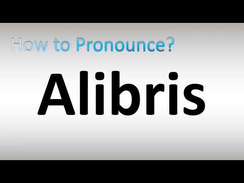 How to Pronounce Alibris