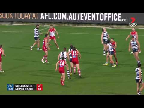 Round 16 AFL Highlights - Geelong v Sydney Swans