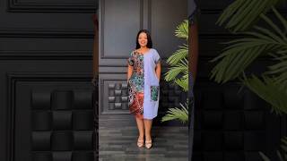 Stunning Ankara Shift Gown Dress #zamakalefashion #africanwear #africanclothing