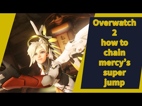 Overwatch 2 Beta: MERCY'S Super Jump tutorial !!