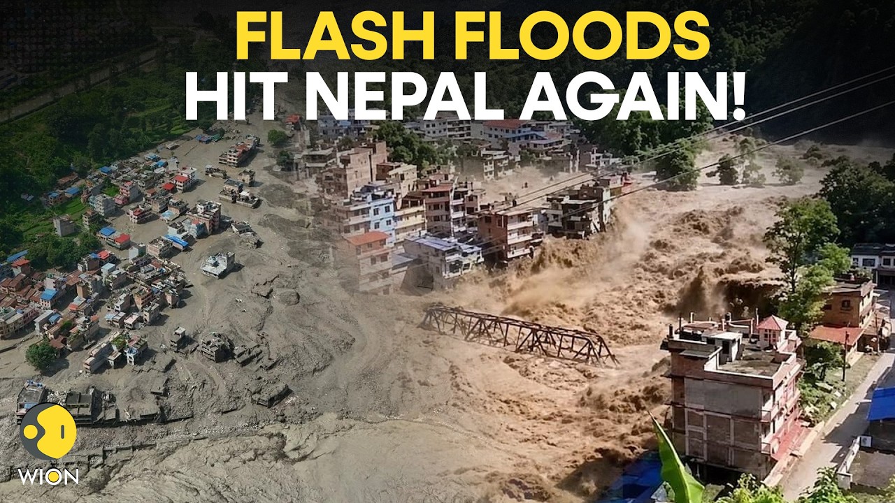 Nepal Floods LIVE: Massive Flood Hits Budhigandaki River, Homes, Bridges Swept Away | WION