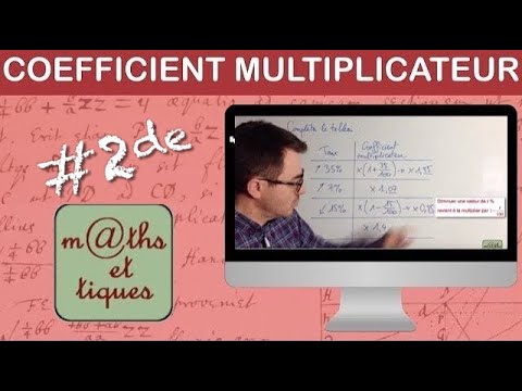 Calculate a multiplier coefficient (rate of change) - Second