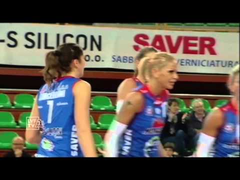 Montichiari - Vicenza 1-3 - Highlights - 3^ Giornata MGS Volley Cup