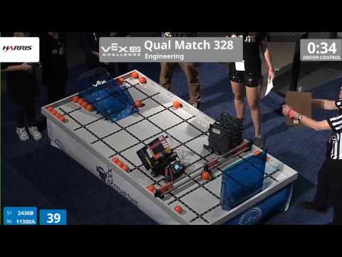 VEX Worlds 2016 - VEXIQ Elementary School - Engineering - Qual 328 (2436B 11300A) 87