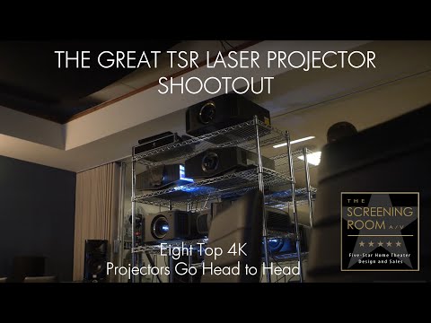 Epson vs. JVC vs. Sony - The Great 2022 Screening Room Laser Projector Shootout!