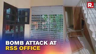 Download lagu Republic Accesses CCTV Footage Of Bomb Attack At RSS Office Kerala; Multiple bombs hurled mp3