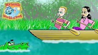 Nursery Rhymes Row row row a boat Video