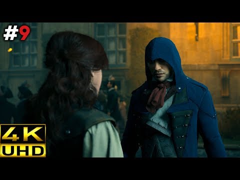 Assassin's Creed Unity Gameplay Walkthrough | Part 9 (4K 60FPS)