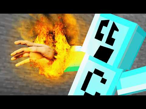 Minecraft but Damage = Realism