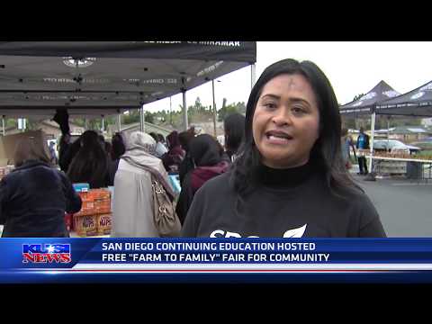 KUSI-SD:  SDCE Hosts Monthly Farm to Family Fair