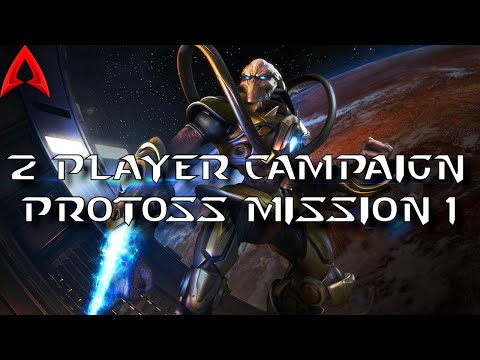 StarCraft Co-op Campaign || Protoss Mission 1: First Strike