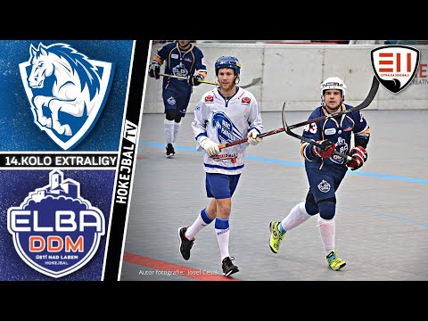 Highlights 14. kola Extraligy hokejbalu - HBC Pardubice vs. Elba DDM Ústí nad Labem | 29.11. 2022