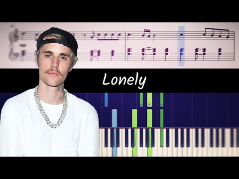 How to play piano part of Lonely by Justin Bieber & benny blanco