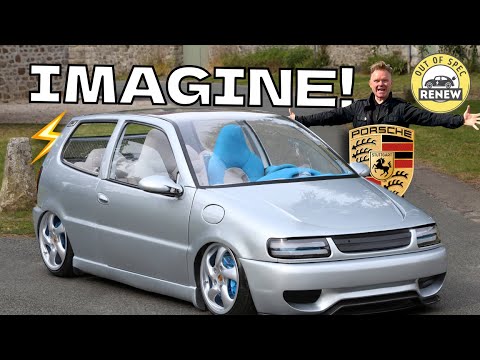 This Fan-made Porsche City Car Takes A VW Polo Electric And Driverless!