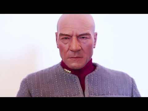 EXO Star Trek First Contact Captain Picard Figure Review