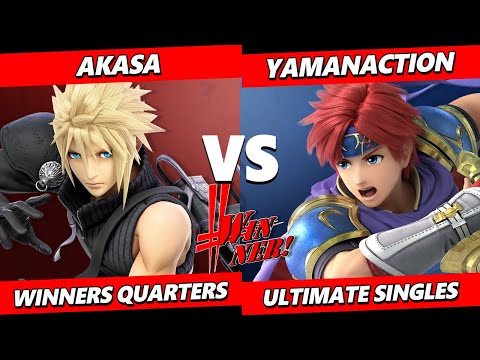 Winner! N2 - Akasa (Cloud) Vs. Yamanaction (Roy) SSBU Ultimate Tournament
