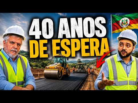 O RIO GRANDE DO SUL Acaba de Iniciar a OBRA MAIS AGUARDADA do SÉCULO