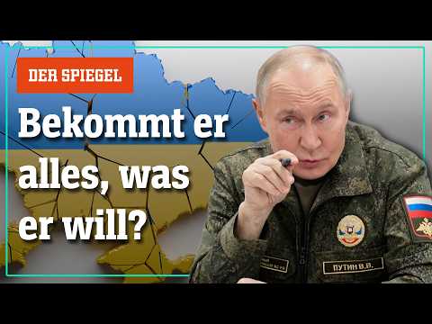 Ukraine-Friedensplan: Putins Wunschliste und die Rolle der USA – Shortcut | DER SPIEGEL