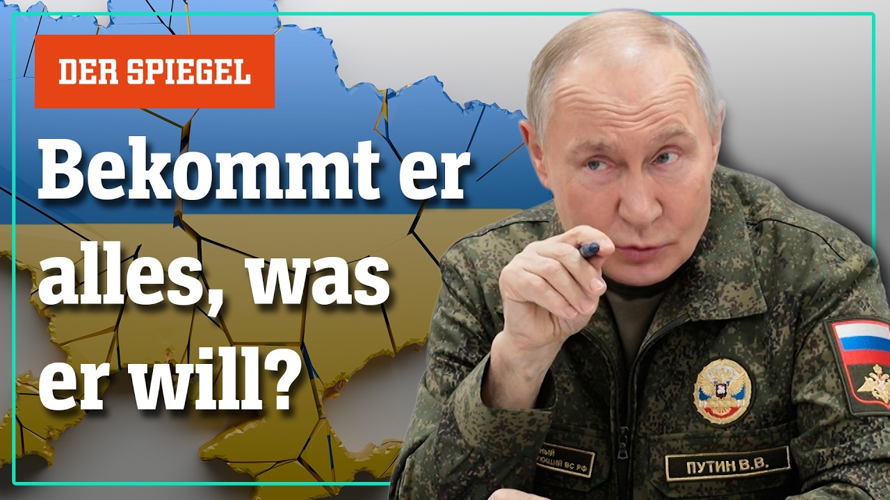 Ukraine-Friedensplan: Putins Wunschliste und die Rolle der USA – Shortcut | DER SPIEGEL