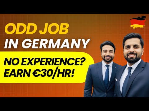Odd Jobs in Germany 2025 💶 | No Experience, High Pay!