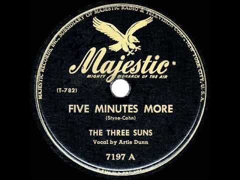 1946 HITS ARCHIVE: Five Minutes More - Three Suns (Artie Dunn, vocal)