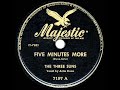 1946 HITS ARCHIVE: Five Minutes More - Three Suns (Artie Dunn, vocal)