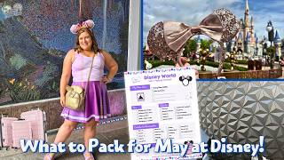 What to Pack for May at Walt Disney World 🌸☀️ | Weather Tips, Park Essentials & Outfit Ideas
