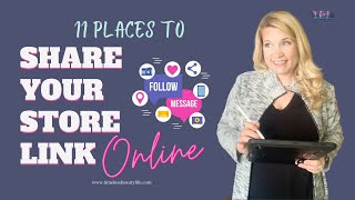 Sell Avon Online Series - 11 Places to Share your Avon.com E-store Online
