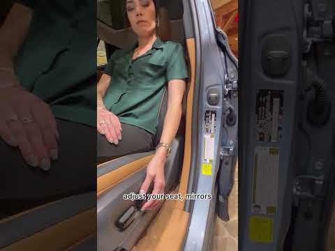 How to use the Lexus seat memory feature