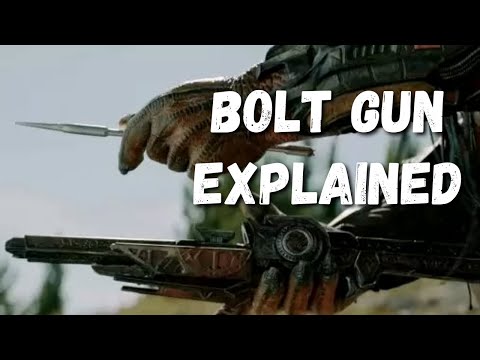 Bolt Gun - Predator Weapons Explained (Prey Lore)
