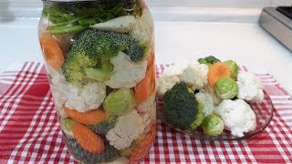 Kış Turşusu - Karışık Sebze Turşusu - Turşular