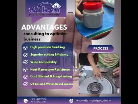 Diamond Paste For Diamond Scaife