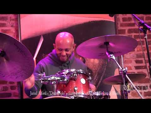 James Ross @ Jamel Alford - "Awesome Drum Solo" - www.Jross-tv.com (St. Louis) Demarius Hicks Band