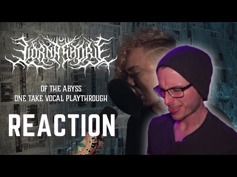 Guitar Noob Reacts to LORNA SHORE | OF THE ABYSS - Will Ramos One Take Vocal Playthrough