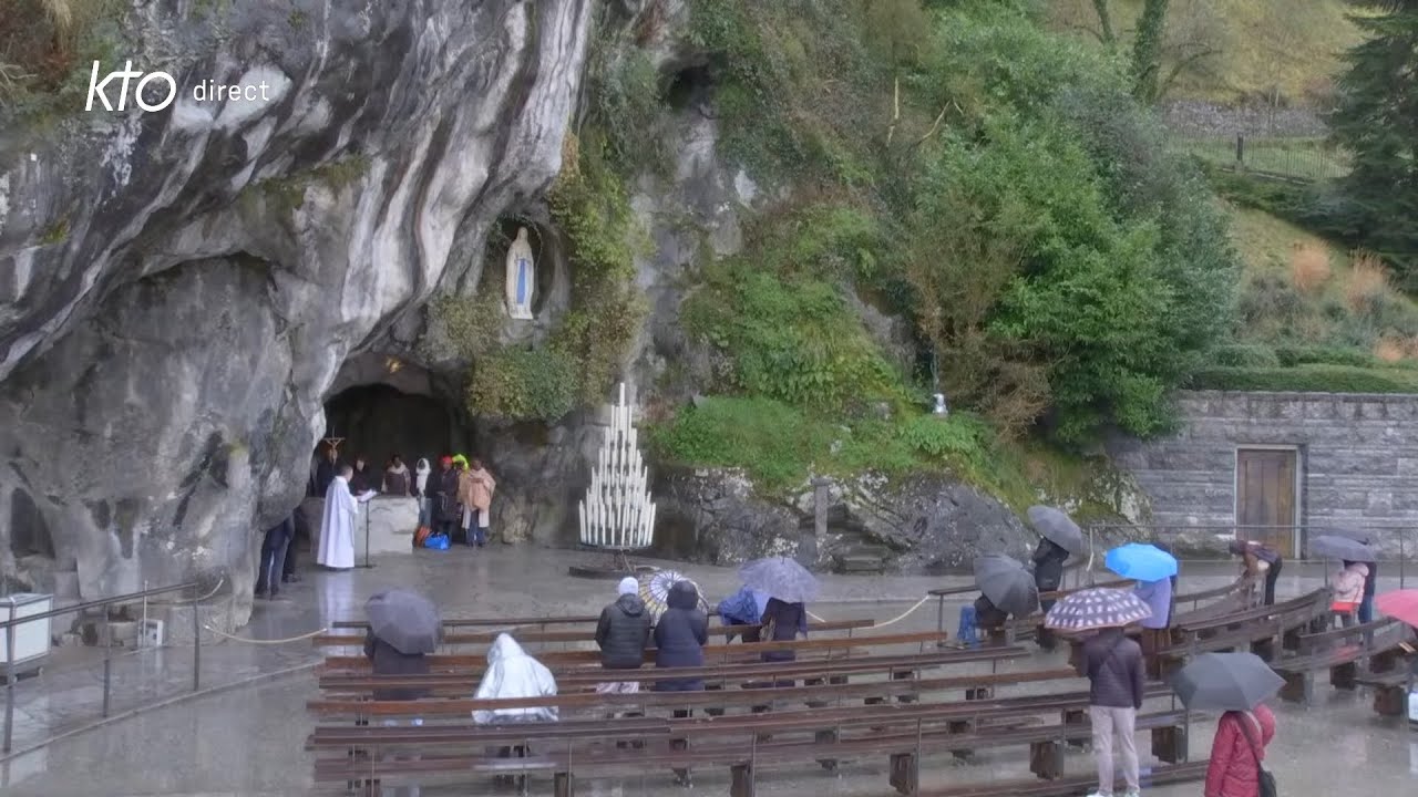 Chapelet du 30 janvier 2025 à Lourdes