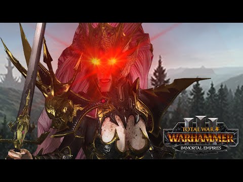 She Just Walks Around Like This - Dark Elves vs Chaos Dwarfs // Total War: WARHAMMER 3