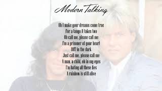 Modern Talking - Good Girls Go To Heaven ( Lyrics )