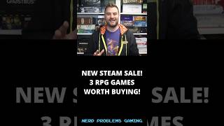 NEW Steam Sale - 3 RPG Games Worth Buying!