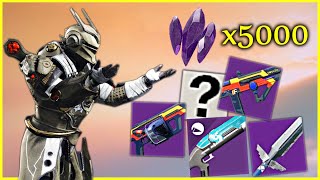 How Many God Rolls Does 5,000 Legendary Shards Get You