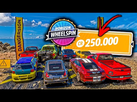 ROULETTE BRAKE-FREE SLOPE ON THE VOLCANO - FORZA HORIZON 5 (FF)