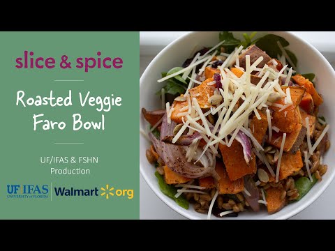 Roasted Veggie Farro Bowl
