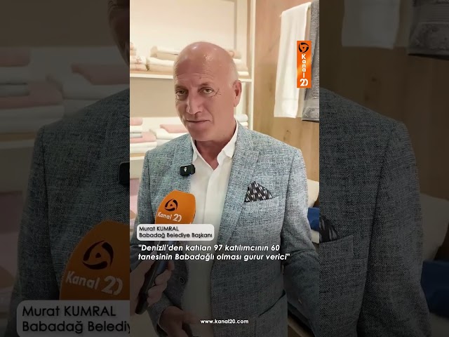 Belediye Başkanı Murat Kumral, İstanbul HOMETEX fuarı’nda açıklamalarda bulundu.