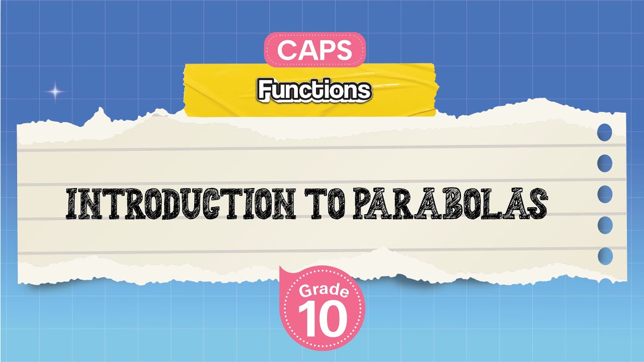 [GRADE 10] Introduction to Parabolas