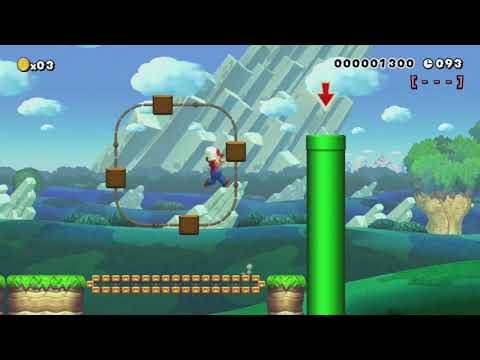 高速ベルトコンベア (FAST CONVEYOR) by すたっちメーカー2 - Super Mario Maker - No Commentary 1bo
