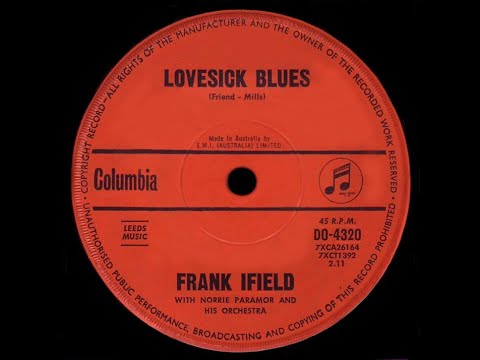 Lovesick Blues – Frank Ifield (Original Stereo)